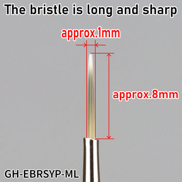 GodHand EBRSYP-ML Short Grip Sharp Point PBT Paint Brush